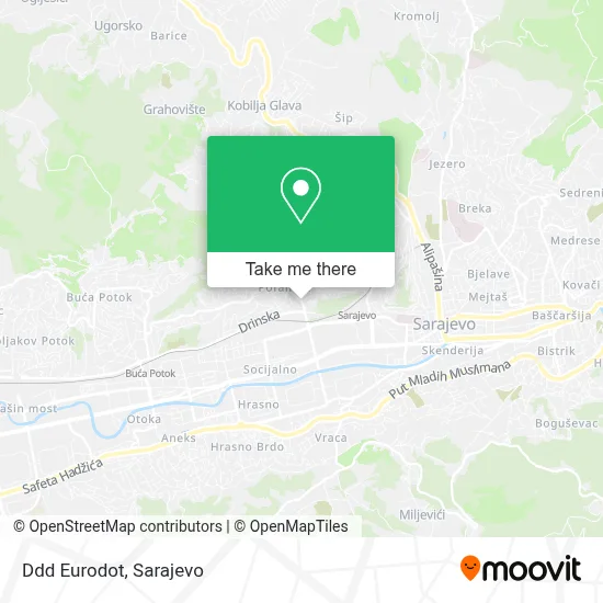 Ddd Eurodot mapa