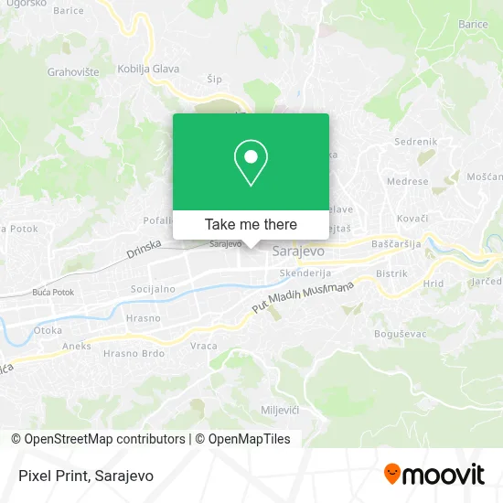 Pixel Print mapa
