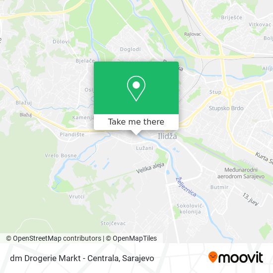 dm Drogerie Markt - Centrala map