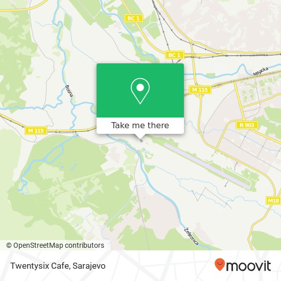 Twentysix Cafe map