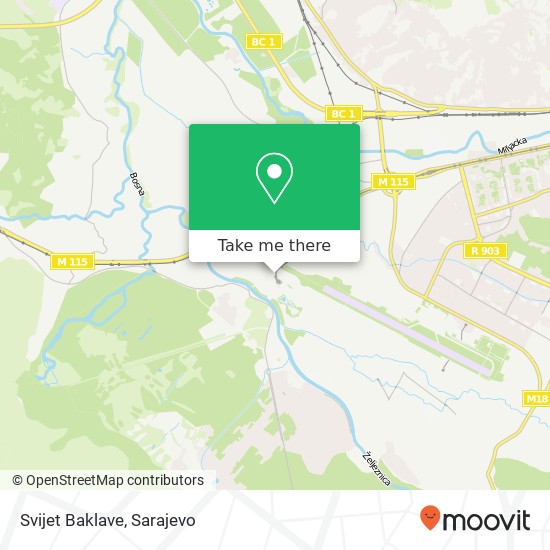 Svijet Baklave mapa