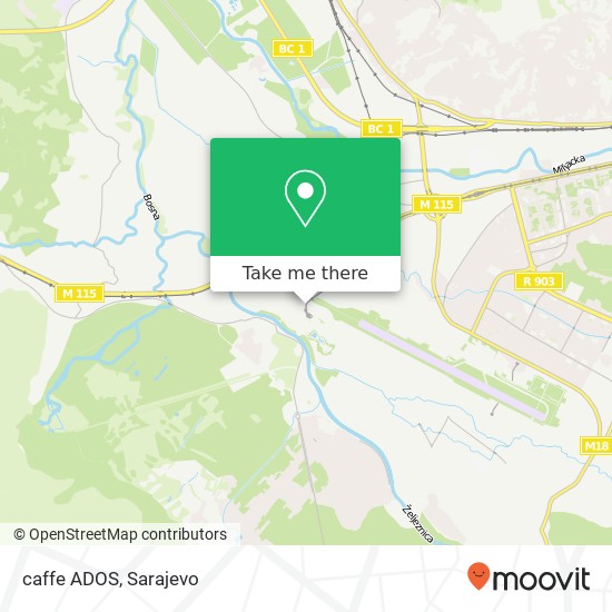caffe ADOS map