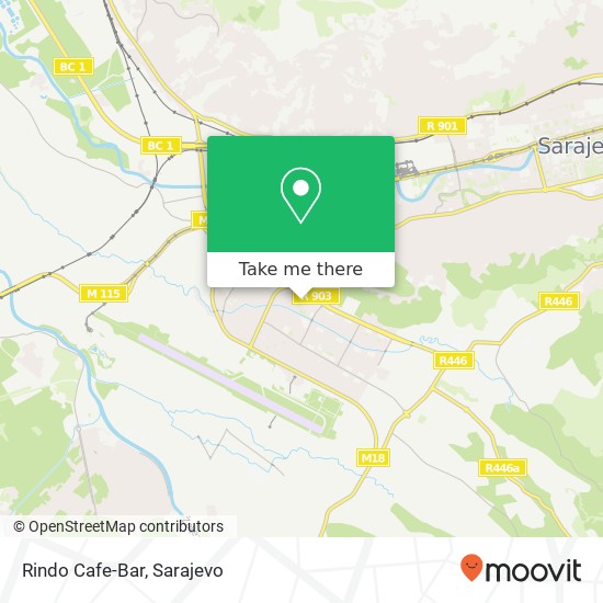 Rindo Cafe-Bar map