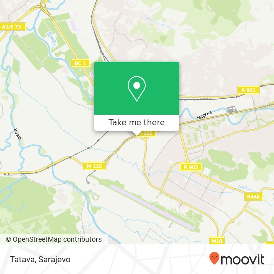 Tatava map
