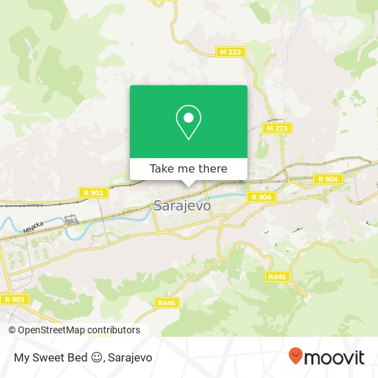 My Sweet Bed ☺ mapa
