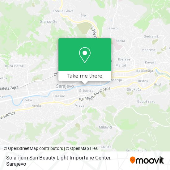 Solarijum Sun Beauty Light Importane Center map