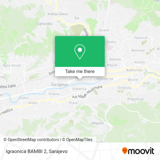 Igraonica BAMBI 2 map