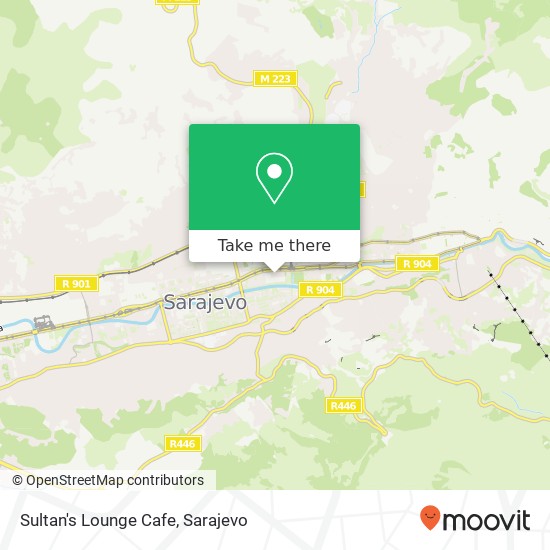 Sultan's Lounge Cafe mapa