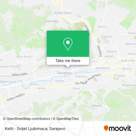 Ketti - Svijet Ljubimaca map