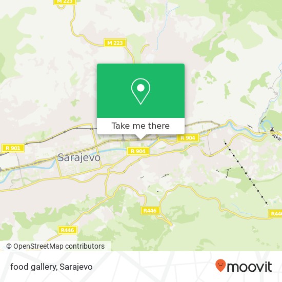 food gallery map