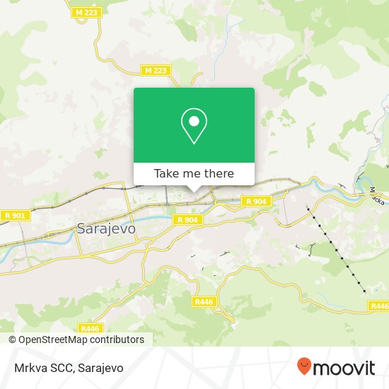 Mrkva SCC map