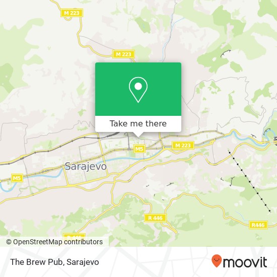 The Brew Pub mapa