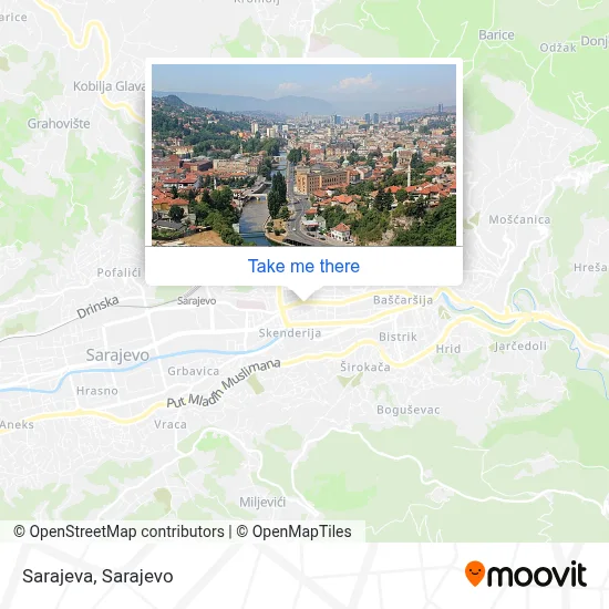 Sarajeva mapa