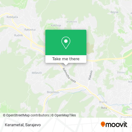 Kerametal map