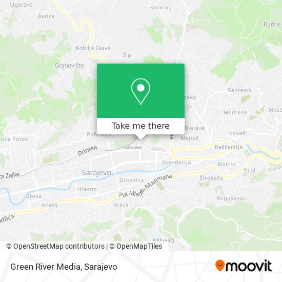 Green River Media map