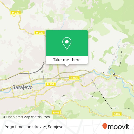 Yoga time - pozdrav ☀️ map
