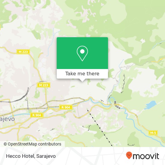 Hecco Hotel mapa