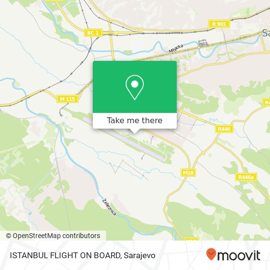 ISTANBUL FLIGHT ON BOARD mapa