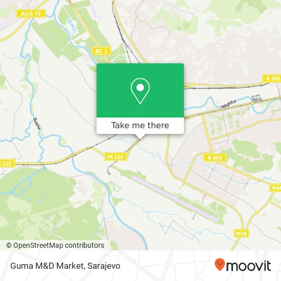 Guma M&D Market map