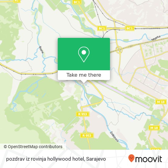 pozdrav iz rovinja hollywood hotel map