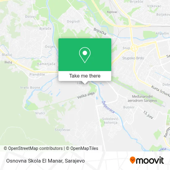Osnovna Skola El Manar map