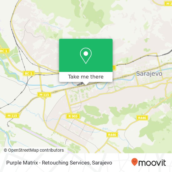 Purple Matrix - Retouching Services mapa