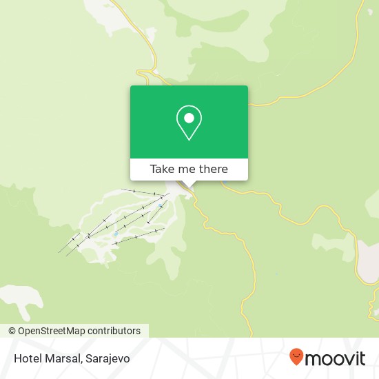 Hotel Marsal map