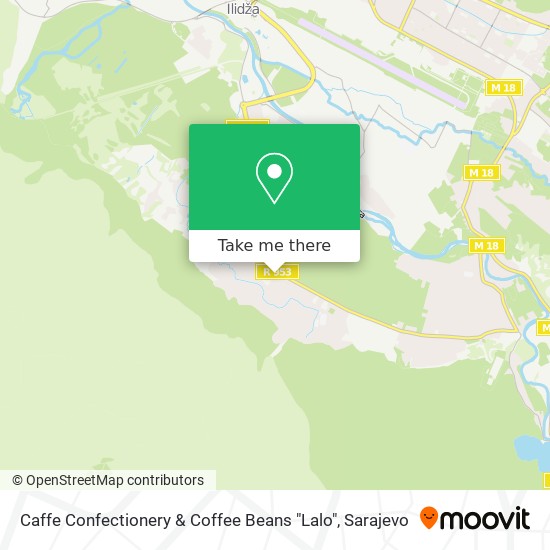 Caffe Confectionery & Coffee Beans "Lalo" map