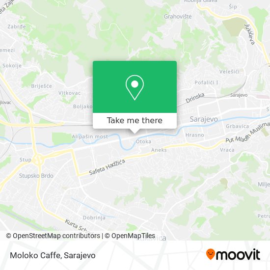 Moloko Caffe map