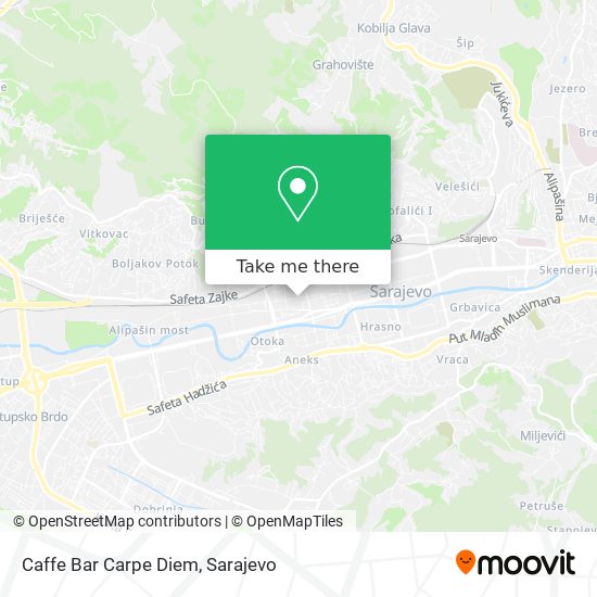 Caffe Bar Carpe Diem map