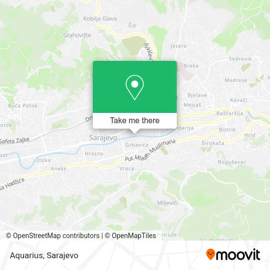 Aquarius mapa