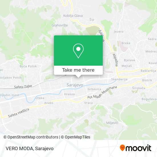 VERO MODA map