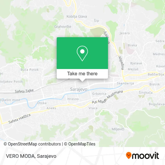 VERO MODA map