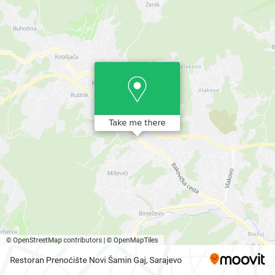 Restoran Prenoćište Novi Šamin Gaj map