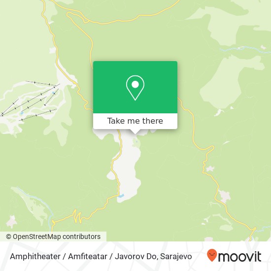 Amphitheater / Amfiteatar / Javorov Do map