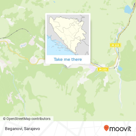 Beganovi map