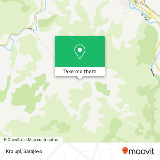 Kralupi map