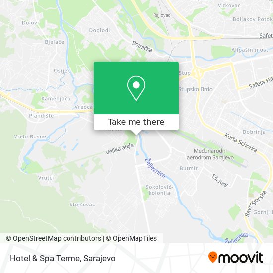 Hotel & Spa Terme map