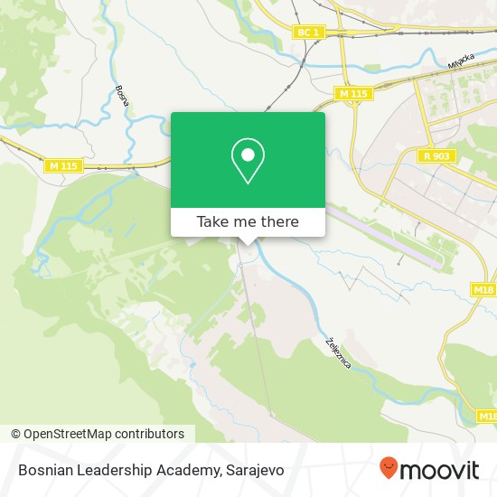 Bosnian Leadership Academy mapa