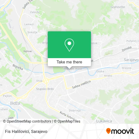 Fis Halilovici mapa