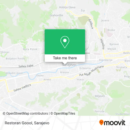 Restoran Goool map