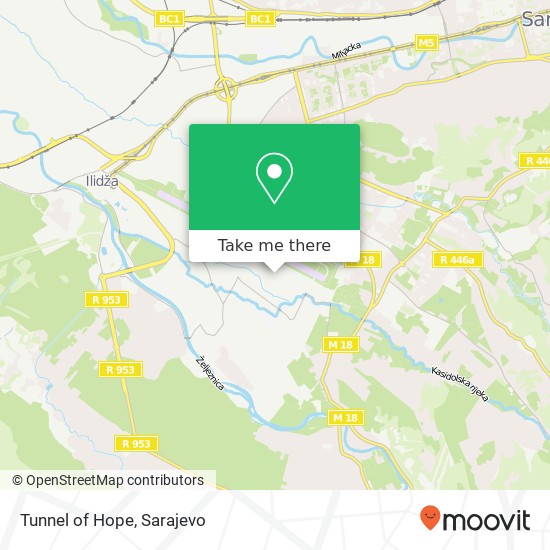 Tunnel of Hope mapa