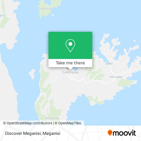 Discover Meganisi map