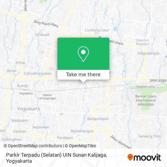 Parkir Terpadu (Selatan) UIN Sunan Kalijaga map
