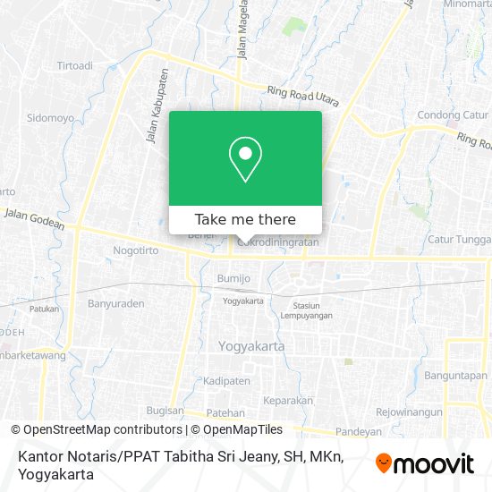 Kantor Notaris / PPAT Tabitha Sri Jeany, SH, MKn map