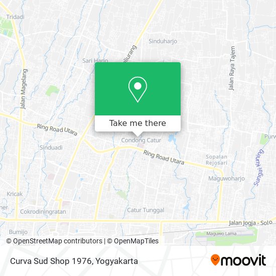 Curva Sud Shop 1976 map