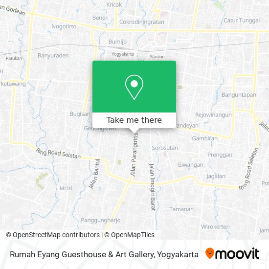 Rumah Eyang Guesthouse & Art Gallery map