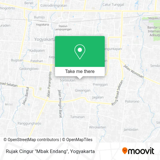 Rujak Cingur "Mbak Endang" map