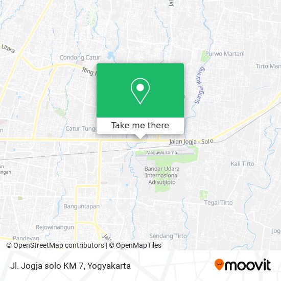 Jl. Jogja solo KM 7 map