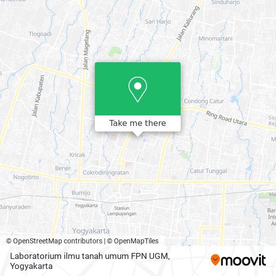 Laboratorium ilmu tanah umum FPN UGM map